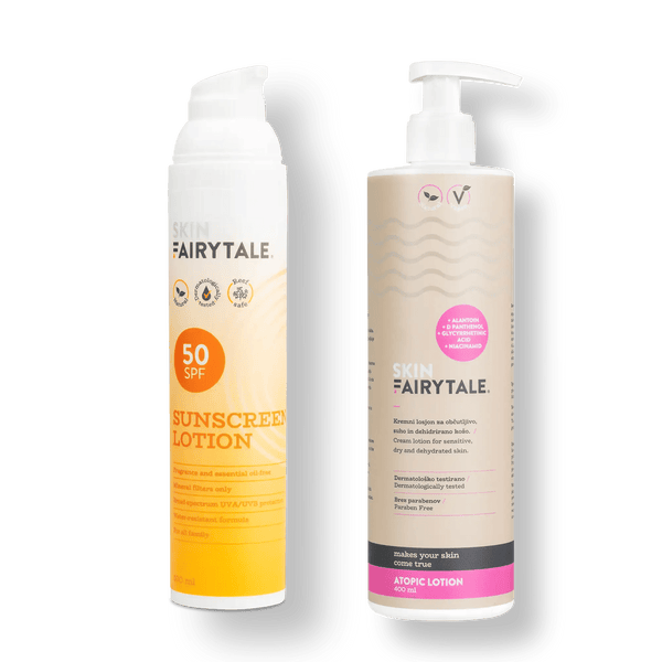Slika produkta Sunscreen Lotion & Atopic Lotion - SkinFairytale